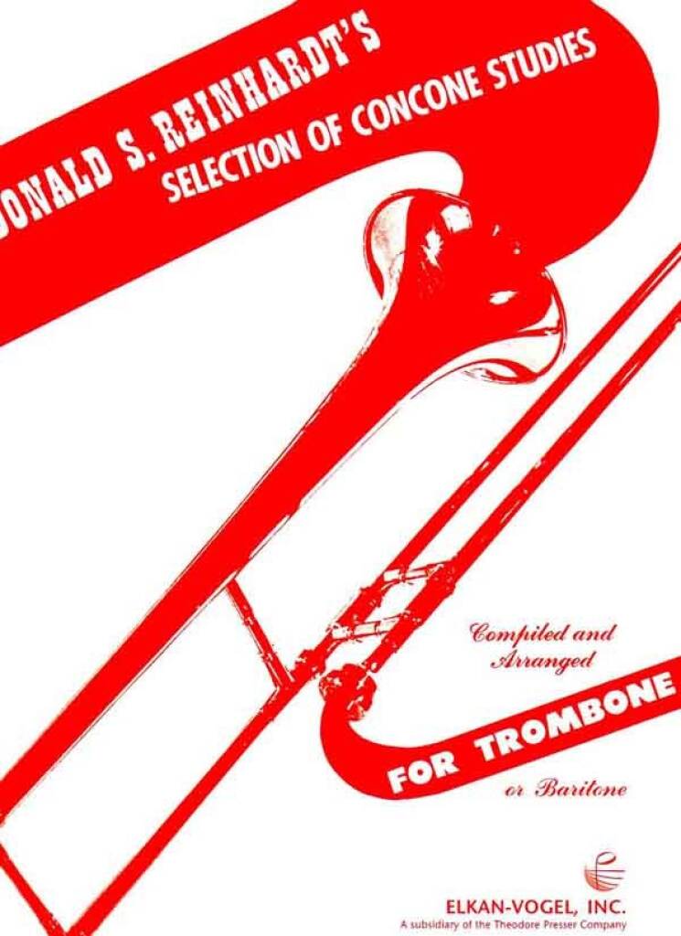 Reinhardt: Selection Of Concone Studies, trombone
