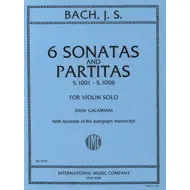 Bach: 6 Sonatas and Partitas for Violin Solo