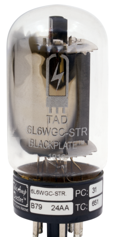6L6WGC-STR, Blackplate, Tube Amp Doctor, Matched Vacuum Tube x 4