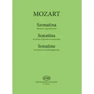 Mozart: Sonatina for clarinet, with piano acc.