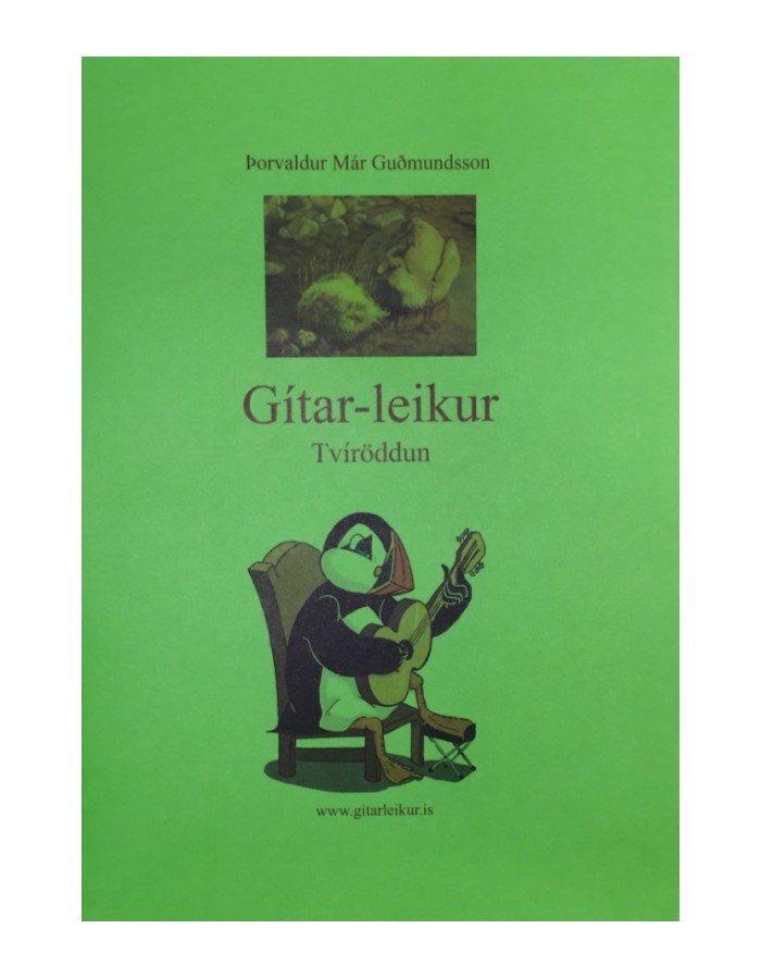 Gítar-leikur Tvíröddun