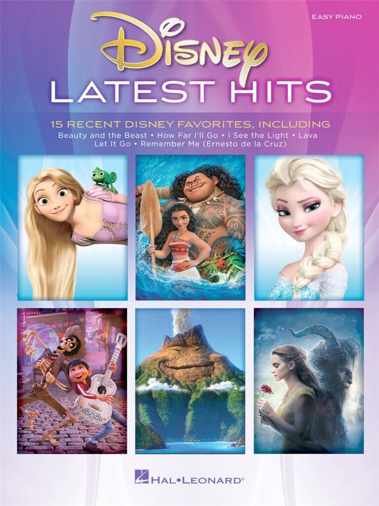 Disney Latest Hits - Easy piano