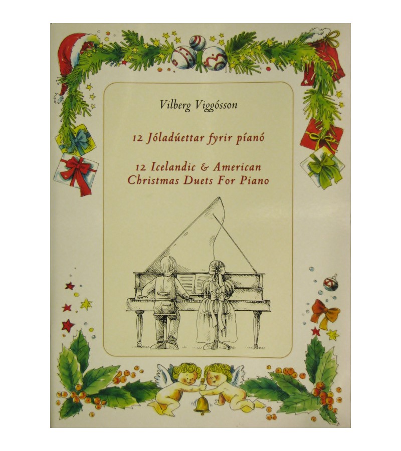 12 Jóladúettar fyrir píanó