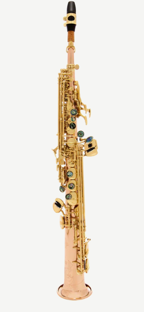 John Packer JP043R  Bb sópran saxófónn, Rose Brass