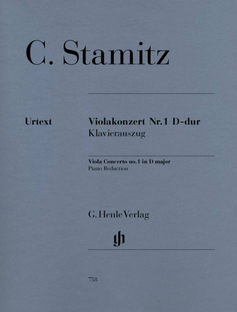 Stamitz : Viola Concerto No. 1 , D-Dur