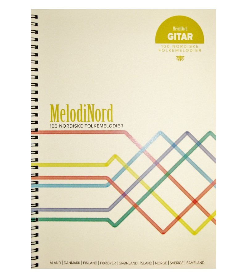 MelodiNord - 100 nordiske folkemelodier fyrir gítar