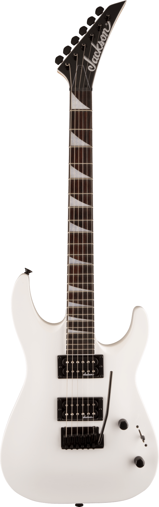 Jackson JS22 Dinky Arch Top, hvítur