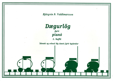Dægurlög fyrir píanó 1. hefti
