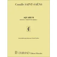 Saint-Saëns: AQUARIUM, extrait du Carnaval des animaux, píanó