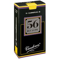 Vandoren klarinettblöð "56" no. 3½+  - pakki með10stk