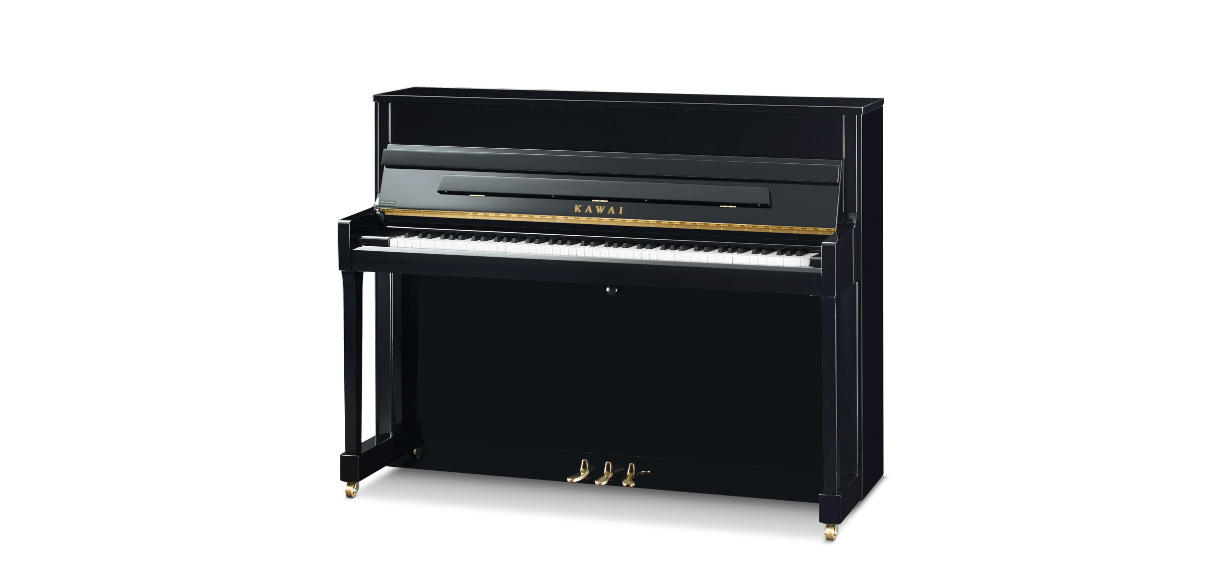Kawai K-200 píanó hæð 114cm, Svart