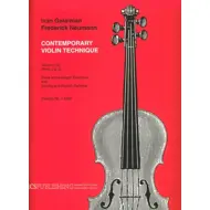 The Galamian Contemporary Violin Technique, Vol. 1