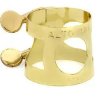 Ligature Alto Sax, alto sax klemma, gyllt