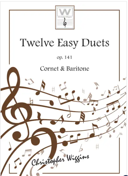 Twelve Easy Duets Op.141, cornet og bariton TC