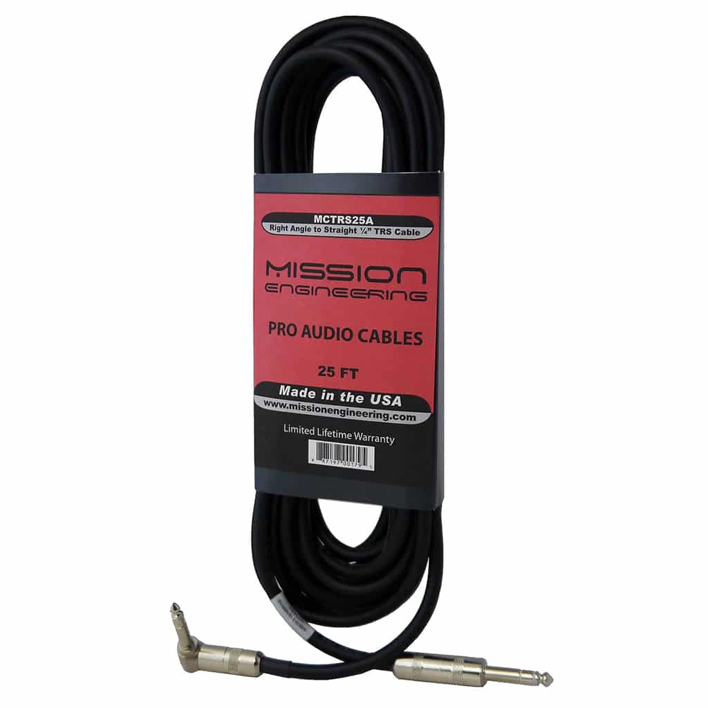 Mission Engineering 25ft TRS Cable, angled