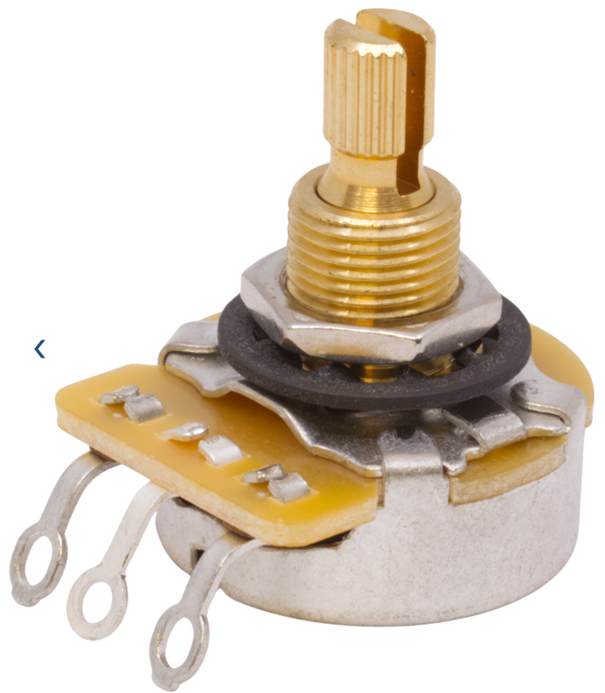 Potentiometer - CTS, Audio, Knurled Shaft, 500 kΩ