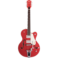 Gretsch G5410T Limited Edition Electromatic Tri-five Hollow Body Single-Cut with Bigsby, Rosewood Fingerboard - Two-Tone Fiesta Red/Vintage White