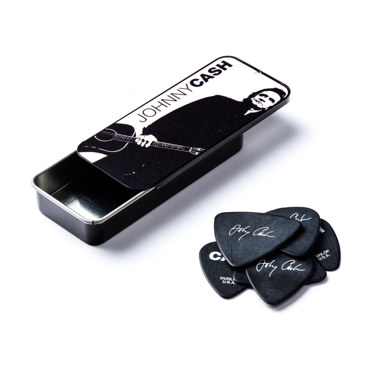 Johnny Cash Legend Heavy Gauge Pick Tin