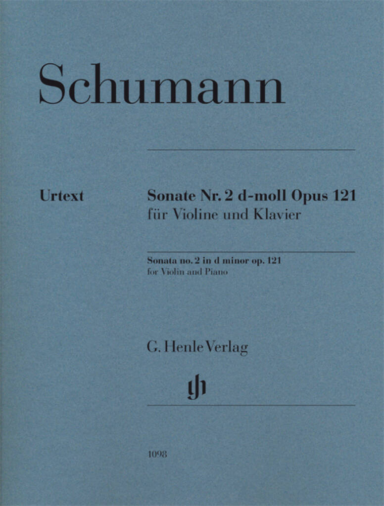 Schumann: Violin Sonata No.2 In D Minor Op.121