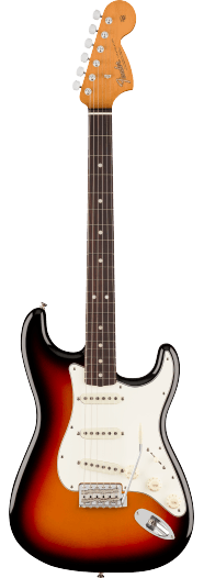 Fender Vintera III, Late ´60s Stratocaster gítar, 3TS, með poka