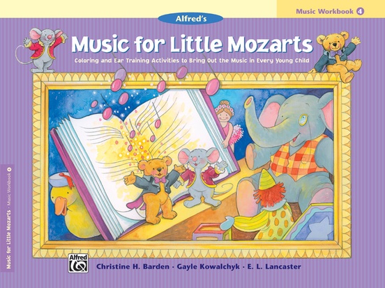 Music for little Mozarts, Workbook  4