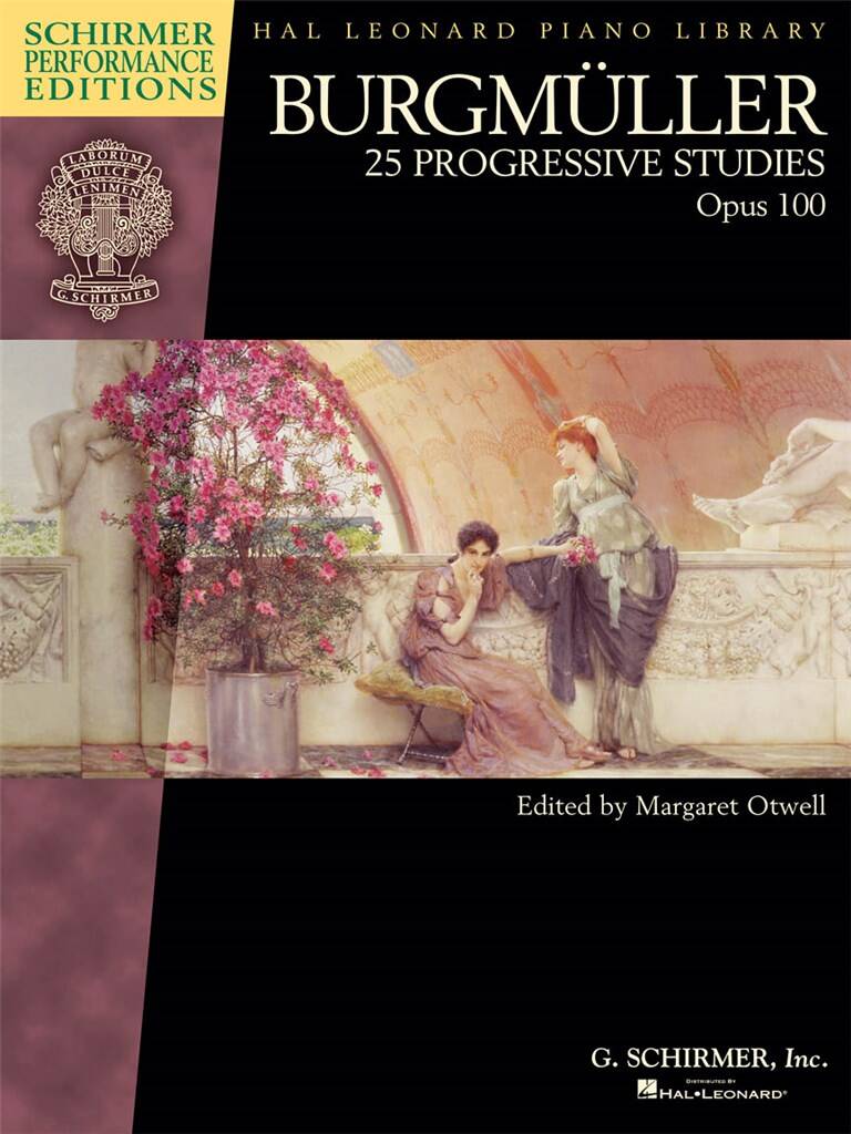 Burgmüller: 25 Progressive Studies, Op. 100, píanó