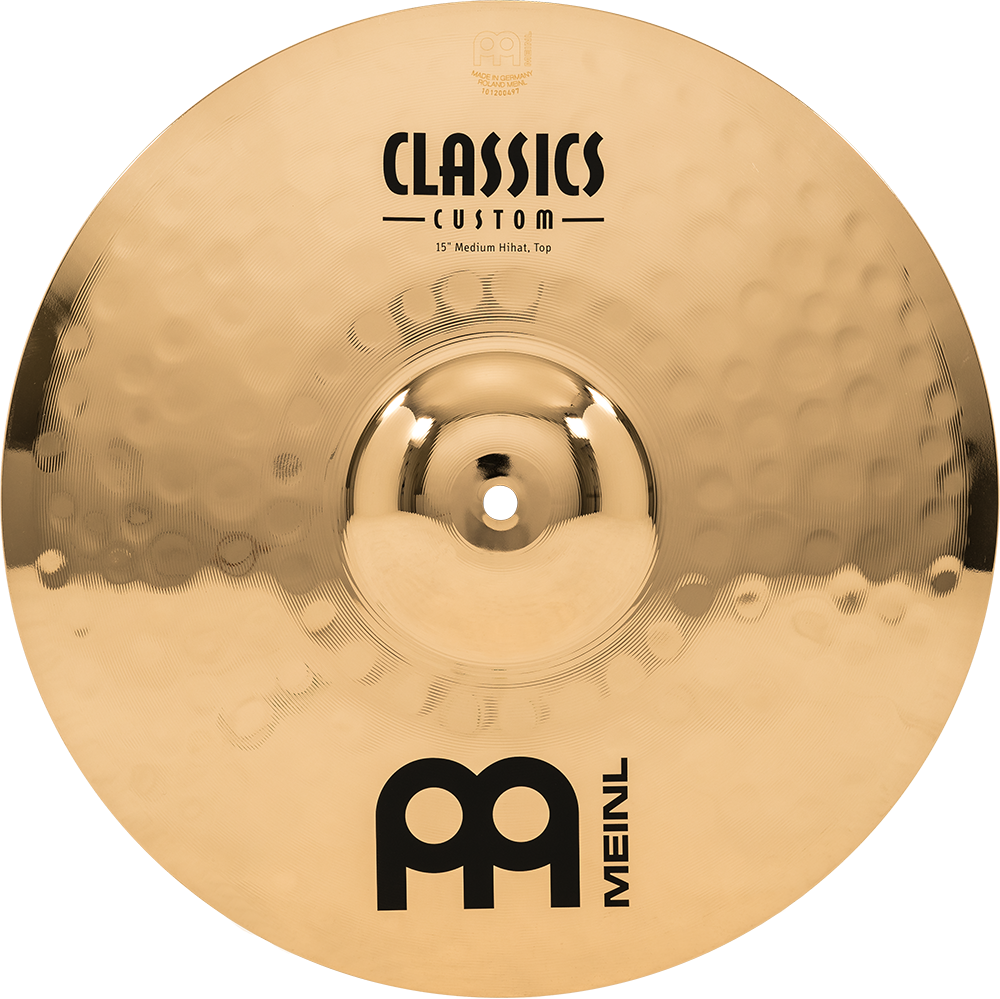 MEINL Classics Custom 15" Medium Hi-Hat Cymbal