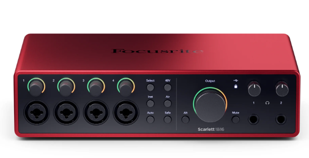 Focusrite Scarlett 18i16, 4th Gen