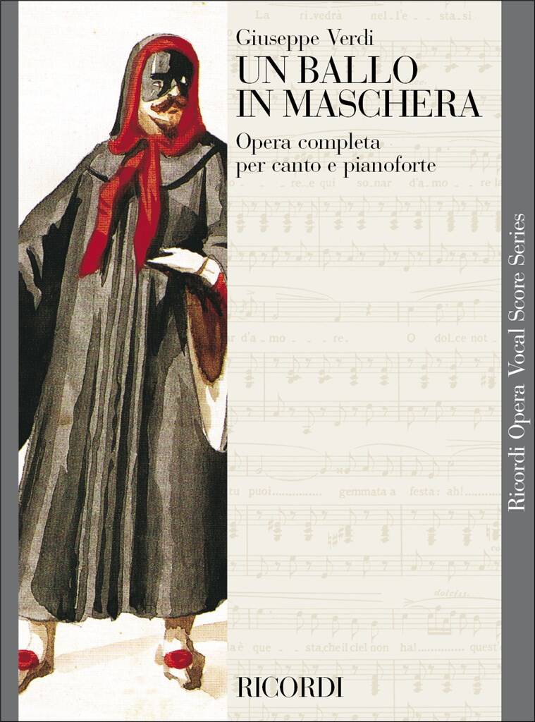 Verdi: Un ballo in maschera, vocal score
