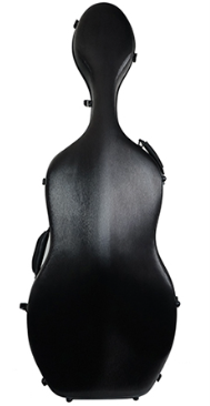 West Coast sellókassi, polycarbonate með nótnatösku, svartur