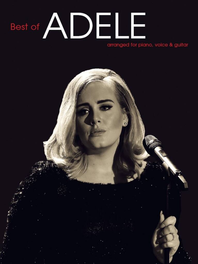 The Best Of Adele, piano/vocal/guitar