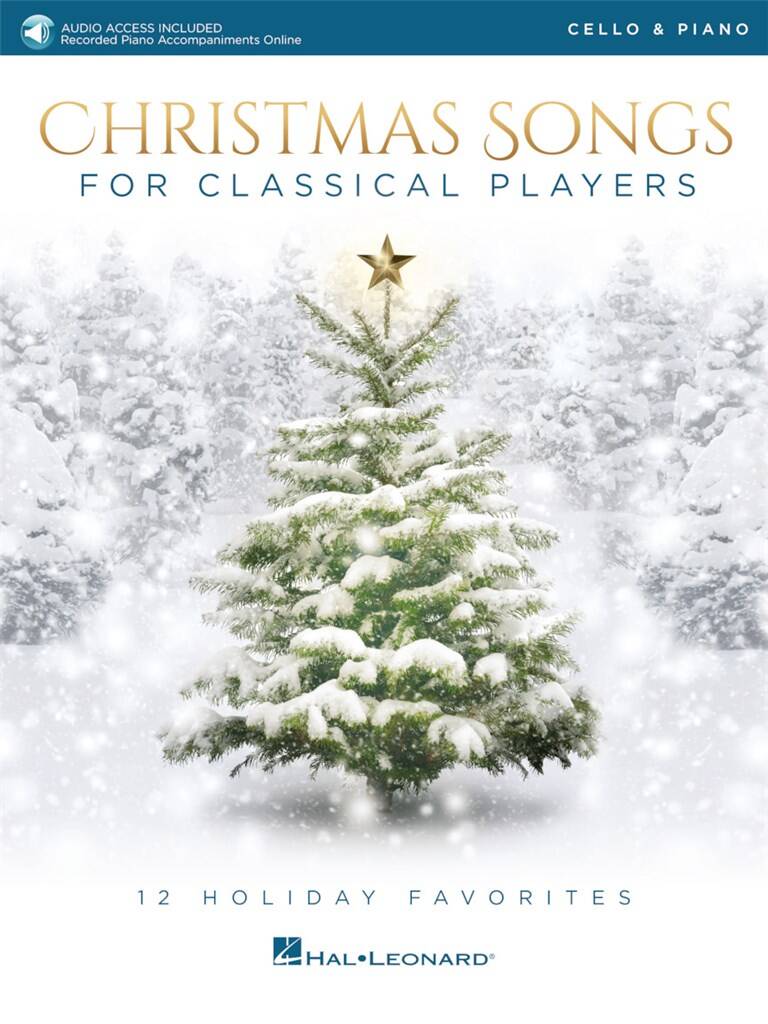 Christmas Songs for Classical Players, selló og píanó, m.niðurhali