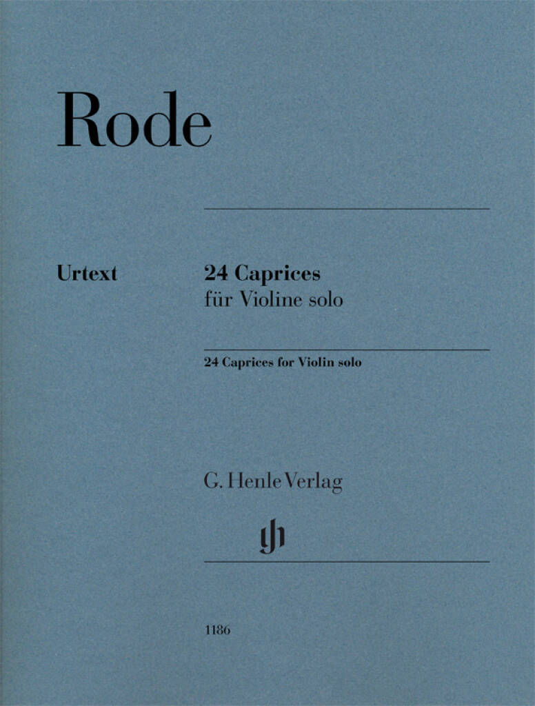 Rode: 24 Caprices for Violin Solo