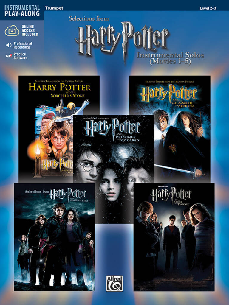 Harry Potter Instrumental Solos Movies 1-5, trompet