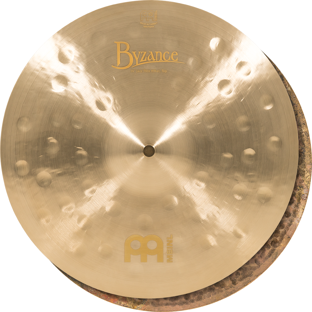 MEINL Byzance Jazz 14 inch Thin Hi-Hat Cymbal