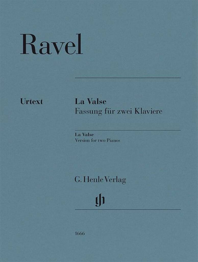 Ravel: La Valse, fyrir 2 píanó