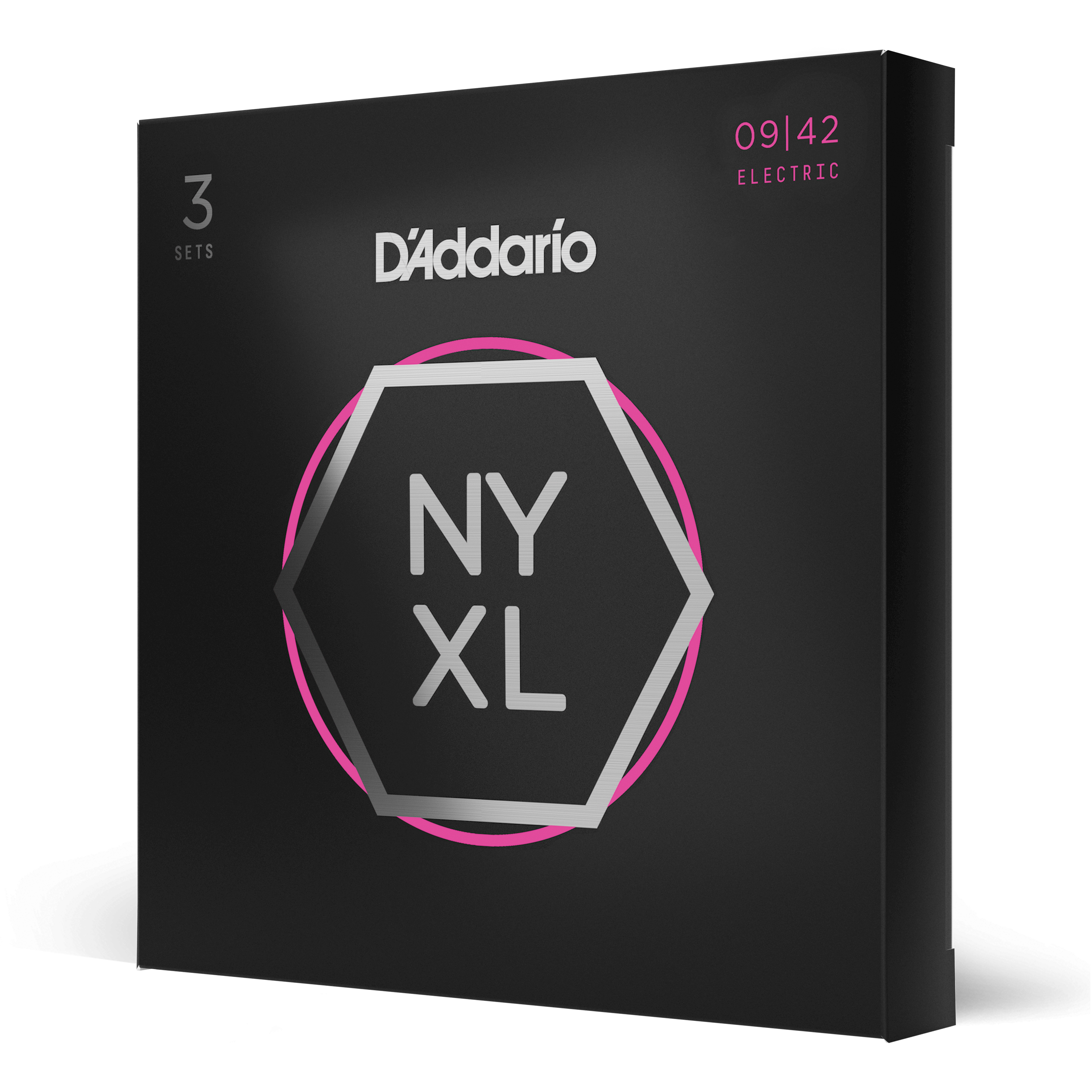 Daddario 3-PACK ELEC GTR NYXL SUP LITE