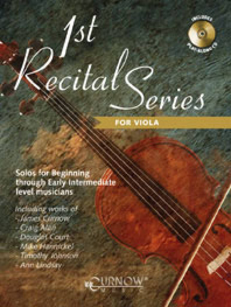 1st Recital Series for Viola, með CD, lækkað verð