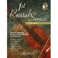 1st Recital Series for Viola, með CD, lækkað verð
