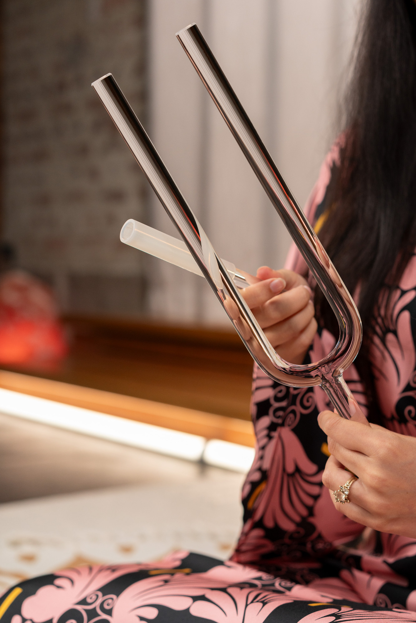 Sonic Energy Solfeggio Crystal Tuning Fork 174 Hz / F3