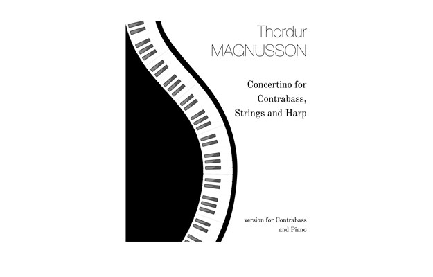 Concertino for Contrabass, Strings and Harp, píanóútgáfa