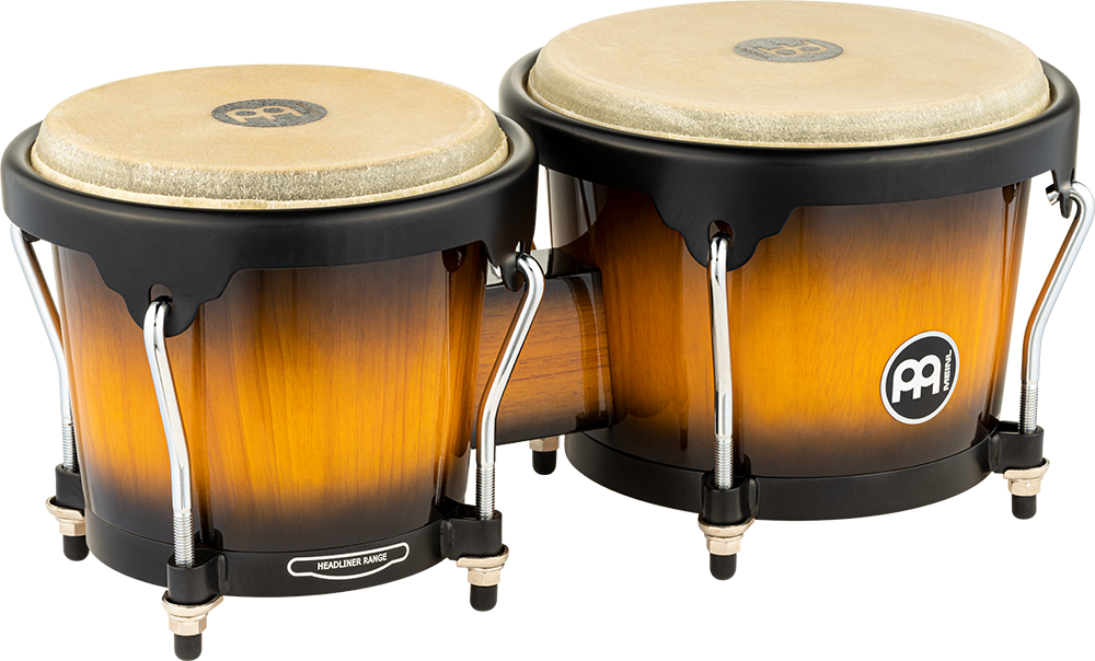 Meinl Headliner Bongo, 6 3/4'' + 8"  Vintage Sunburst
