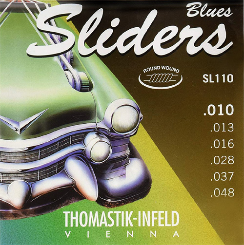 Thomastik SL110 Blues Sliders rafgítarstrengir,  .010-.048