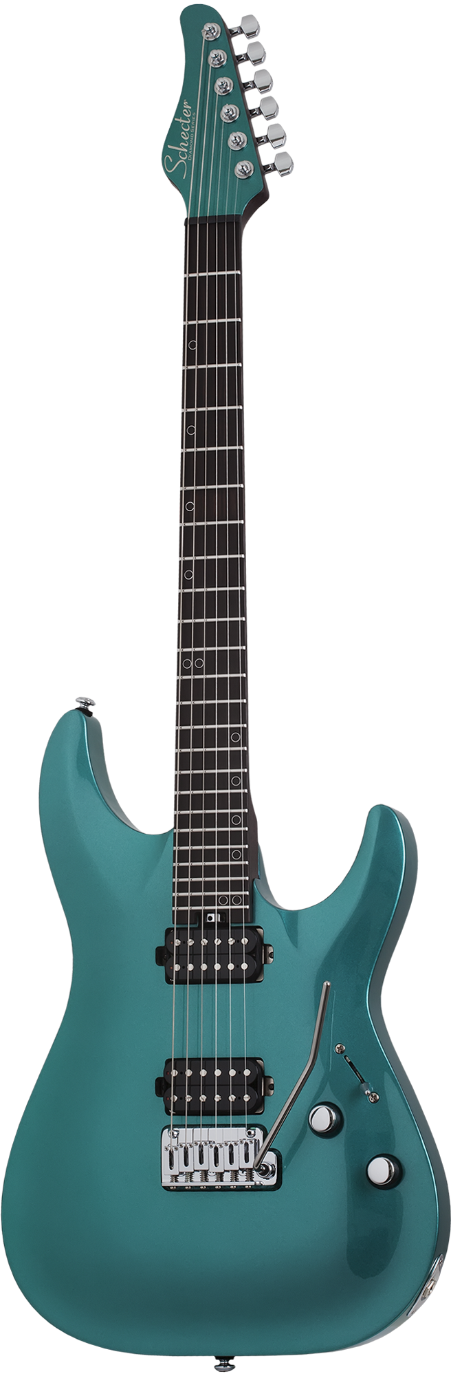 Schecter Aaron Marshall AM-6 rafmagnsgítar, Arctic Jade