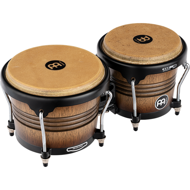 MEINL Marathon Wood Bongo, Tobacco Burst