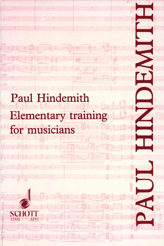 Hindemith: Elementary Training for Musicians