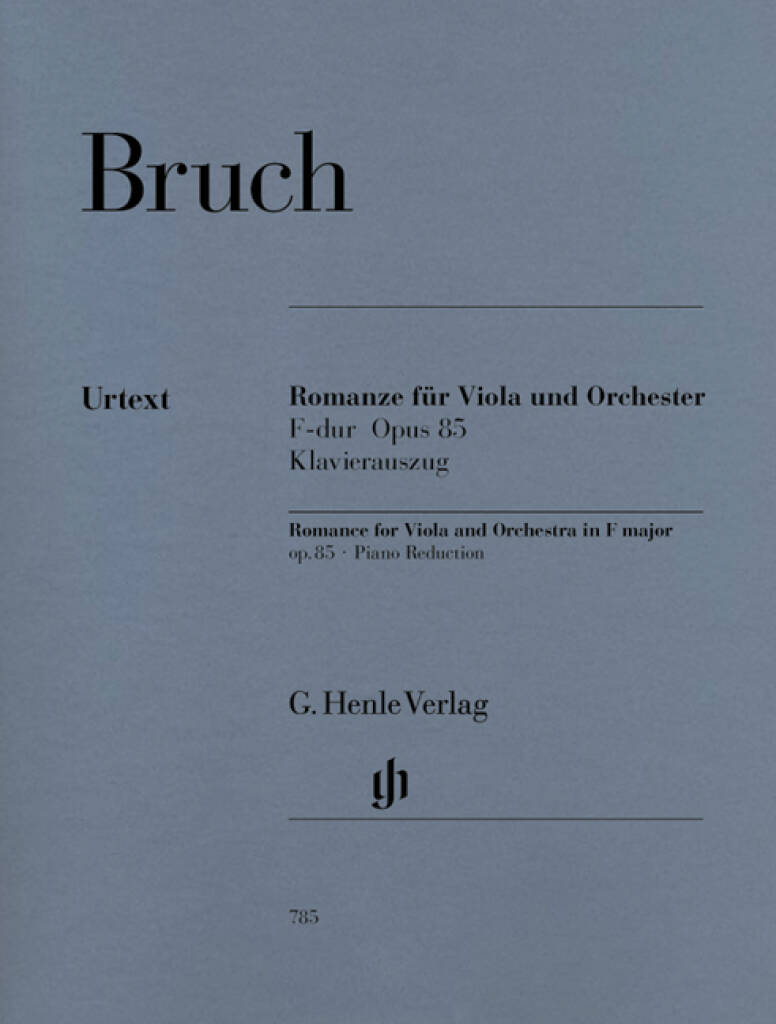 Bruch: Romance for Viola and Orchestra F-dúr, Op.85