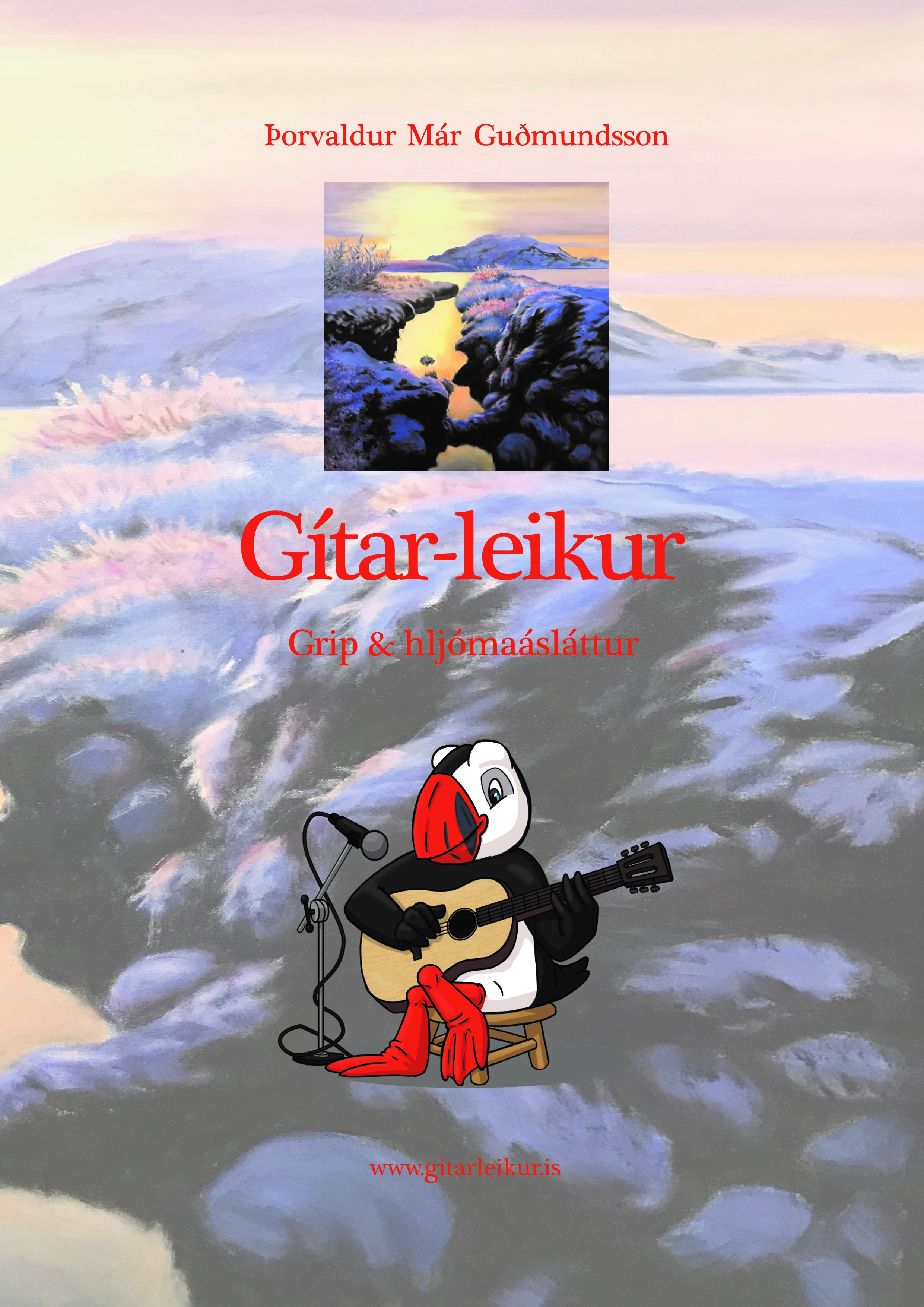 Gítar-leikur , grip og hljómaásláttur