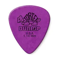 Dunlop Tortex Standard gítarnögl, 1.14mm, 12 stk