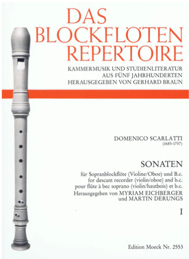 Scarlatti: Sonaten I, sópranflauta og píanó